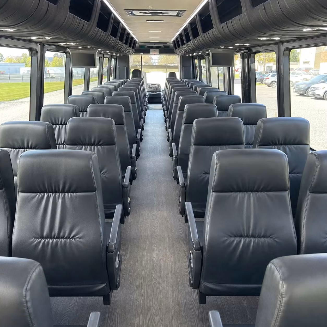 30 passenger minibus inside