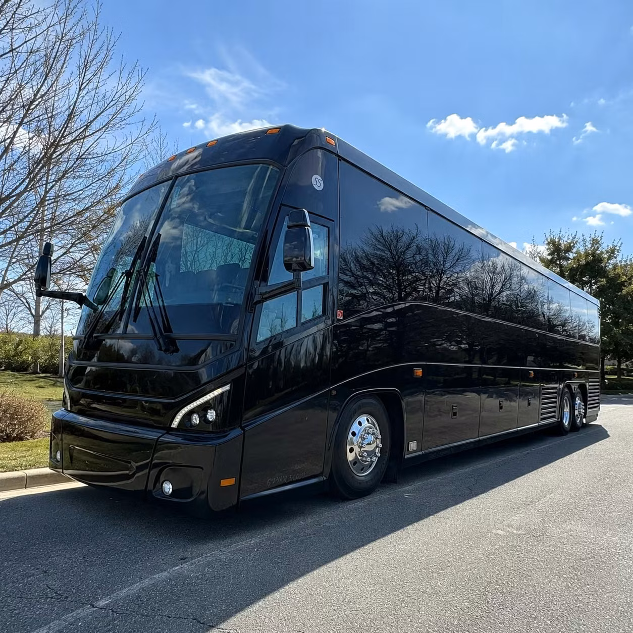 56 passenger charter bus