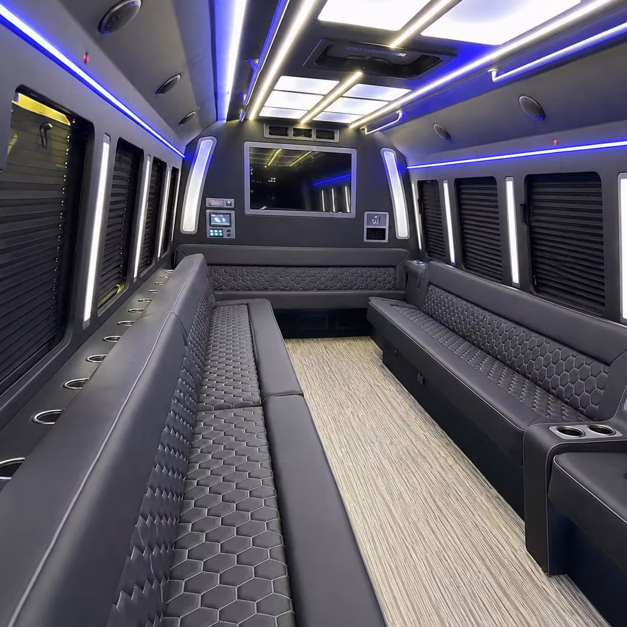 party bus interior