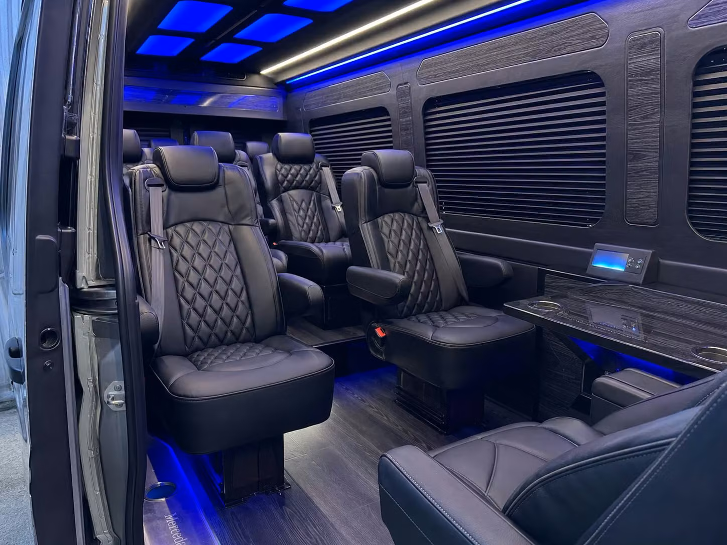 sprinter van transportation for groups and events across glendale