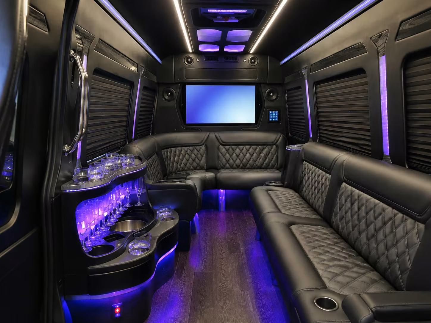 sprinter vans in glendale are perfect for intimate prom groups who want a private ride